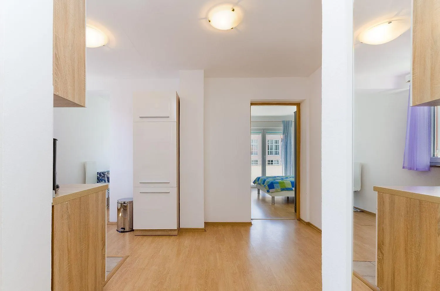 Helles Apartment Nur 400 Meter Zum Sandstrand Mit Meerblick, Wifi, Privatparkplatz Crikvenica 0*,